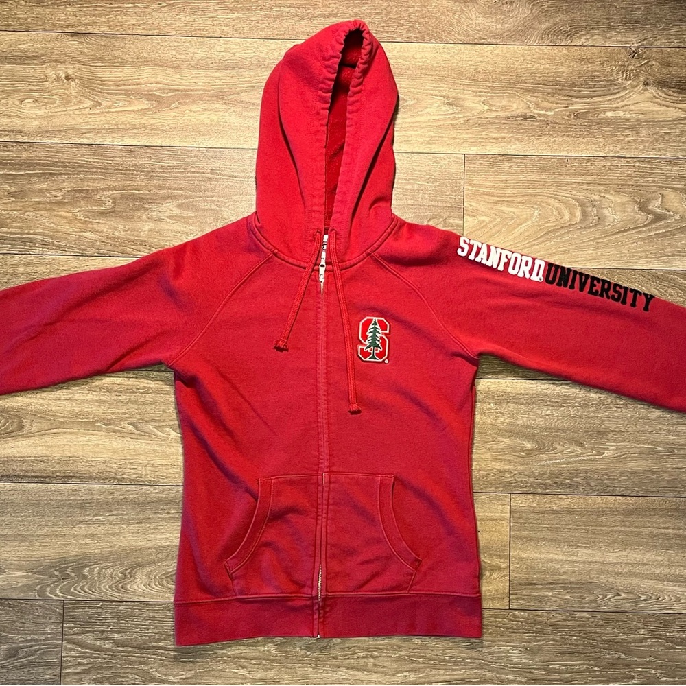 Champion Stanford University Embroidered Zip-Up Hoodie